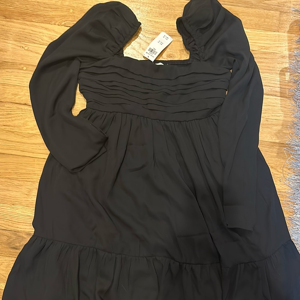 NWT A&F long sleeve mini dress
